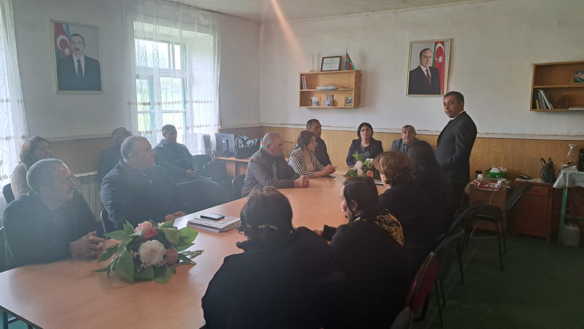 A round table was held in Gadabey within the framework of “Year of Heydar Aliyev”.