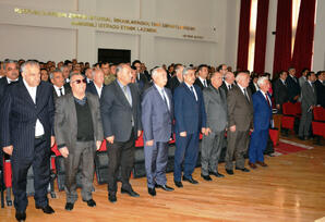 DAŞKƏSƏNDƏ ULU ÖNDƏRİN YUBİLEYİNƏ HƏSR OLUNMUŞ KONFRANS KEÇİRİLİB FOTOLAR