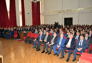 DAŞKƏSƏNDƏ ULU ÖNDƏRİN YUBİLEYİNƏ HƏSR OLUNMUŞ KONFRANS KEÇİRİLİB FOTOLAR