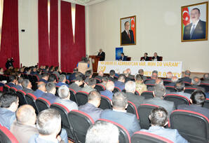 DAŞKƏSƏNDƏ ULU ÖNDƏRİN YUBİLEYİNƏ HƏSR OLUNMUŞ KONFRANS KEÇİRİLİB FOTOLAR