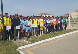 Xızıda mini futbol üzrə rayon turniri keçirilib FOTOLAR