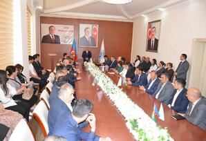 “Xalq Cümhuriyyətinin varisi müasir, müstəqil Azərbaycan dövlətinin banisi ümummilli lider Heydər Əliyevdir” FOTOLAR