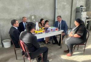 Şəhid ailələri daim diqqət mərkəzindədir FOTOLAR