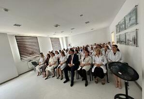 39 saylı şəhər poliklinikasında tədbir keçirilib FOTOLAR