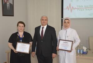 Yasamal rayonunda Tibb işçilərinin peşə bayramı gününə həsr olunmuş tədbir keçirilib FOTOLAR