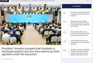 Dünya mediası Qlobal Media Forumundan yazır