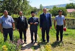 Gədəbəydə şəhid Şəhriyar Hacıyevin məzarı ziyarət olunub FOTOLAR