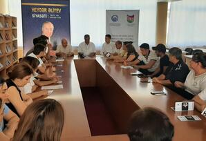 Bərdədə insan alverinə qarşı mübarizə mövzusunda tədbir keçirilib  – FOTO