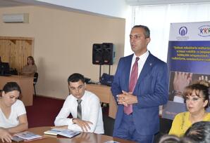 Regionlarda qohum nikahlarla mübarizəyə dair maarifləndirici seminarlar keçirilib FOTO