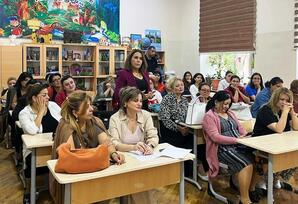 Nəsimidə Yeni Azərbaycan Partiyası fəalları ilə görüş keçirilib FOTOLAR