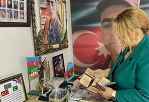 Qubanın Yerfi kəndində şəhid İsmayıl Məmmədovun ailəsi ziyarət olunub FOTOLAR