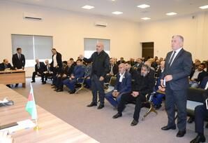 Masallı RİH başçısı Qızılağac kəndi ərazisinin sakinləri ilə görüşdü