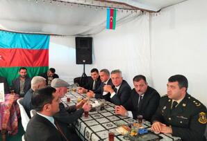 Vətən müharibəsi şəhidlərinin anım mərasimi keçirilib FOTOLAR