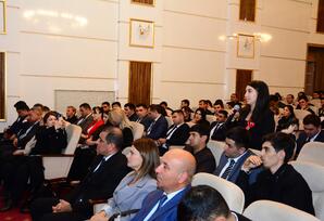 Gənclərimiz Heydər Əliyev irsini dərindən öyrənməlidirlər FOTOLAR