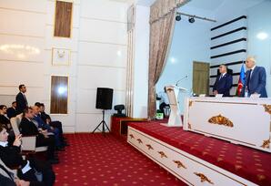 Gənclərimiz Heydər Əliyev irsini dərindən öyrənməlidirlər FOTOLAR