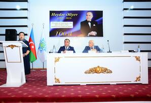 Gənclərimiz Heydər Əliyev irsini dərindən öyrənməlidirlər FOTOLAR