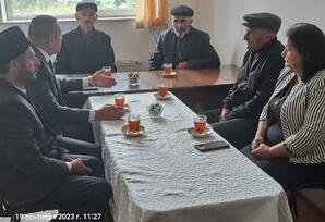 Gədəbəydə şəhid məzarları ​ziyarət olunub FOTOLAR