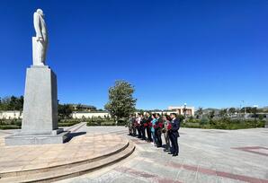 Xızıda Ulu Öndərin 100 illik yubileyinə həsr edilmiş konfrans keçirildi FOTOLAR