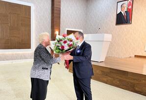 Xızıda Ulu Öndərin 100 illik yubileyinə həsr edilmiş konfrans keçirildi FOTOLAR