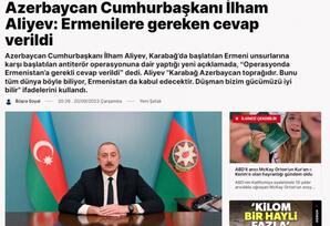 Dünya mediası Prezident İlham Əliyevin xalqa müraciətini geniş işıqlandırıb