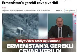 Dünya mediası Prezident İlham Əliyevin xalqa müraciətini geniş işıqlandırıb