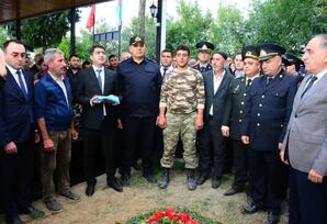 Ağstafalı şəhidimiz Samir Sadıqov dəfn olunub FOTOLAR