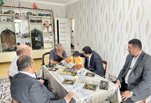 Xızı rayonunda şəhid ailələri ilə görüş keçirilib FOTOLAR
