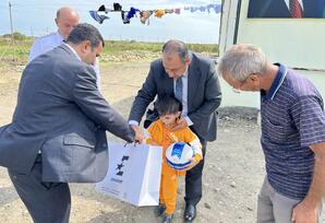 Xızı rayonunda şəhid ailələri ilə görüş keçirilib FOTOLAR