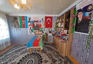Gədəbəydə şəhid Seymur Ələsgərovun məzarı ziyarət olunub FOTOLAR