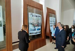 YAP-ın gənc fəallarının Heydər Əliyev Mərkəzinə ekskursiyası təşkil olunub FOTOLAR