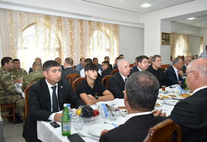 Yasamalda Anım Gününə həsr olunmuş mərasim keçirilib FOTOLAR