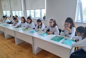 “Qafqaz Albaniyası tarixinin nəzəri və praktiki öyrənilməsi” adlı layihə keçirilib - FOTOLAR