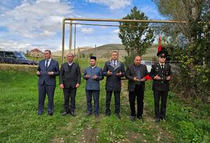 Gədəbəydə şəhid Amin Rzayevin məzarı ziyarət olunub FOTOLAR