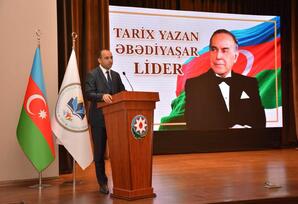 “Tarix yazan əbədiyaşar lider” FOTOLAR