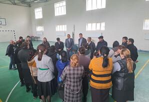 Gədəbəy rayonunda Ərazi partiya təşkilatlarında partiya fəalları ilə görüşlər keçirilir FOTOLAR