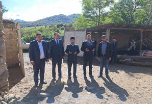 Novoivanovka kəndində şəhid  Bayram Qasımovun məzarı  ziyarət edilib FOTOLAR