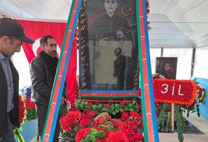 Fərzalı kəndində şəhid Orxan Teymurlunun xatirəsi anıldı FOTOLAR