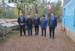 Fərzalı kəndində şəhid Orxan Teymurlunun xatirəsi anıldı FOTOLAR