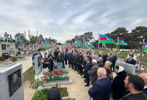 Şəhid Həsənov Faiq Hüseyn oğlunun əziz xatirəsi yad edildi FOTOLAR