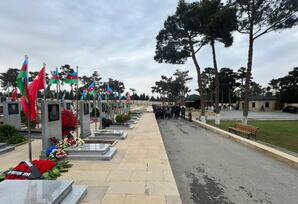 Şəhid Həsənov Faiq Hüseyn oğlunun əziz xatirəsi yad edildi FOTOLAR