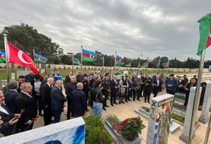 Şəhid Abdullayev İbrahim Habil oğlunun xatirəsi yad edildi FOTOLAR