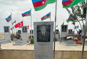 Şəhid Abdullayev İbrahim Habil oğlunun xatirəsi yad edildi FOTOLAR