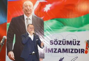 Prezident yalnız öz xalqına arxalanır FOTOLAR
