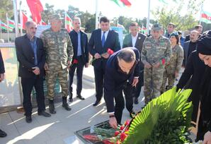 İkinci Fəxri xiyabanda şəhidlərin əziz xatirələri yad olunub FOTOLAR