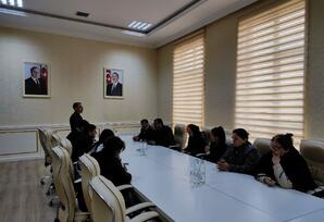 Gədəbəy rayon Heydər Əliyev Mərkəzində tədbir keçirilib FOTOLAR