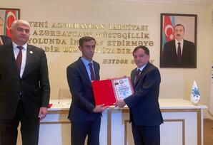 “18 Oktyabr - Azərbaycanın Dövlət Müstəqilliyinin Bərpası Günüdür” FOTOLAR