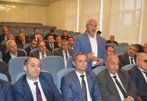 YAP Biləsuvar rayon təşkilatı III rübün yekunlarına dair iclas keçirdi FOTOLAR