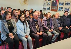 Gədəbəy rayonunda partiya fəalları ilə görüşlər keçirilir FOTOLAR
