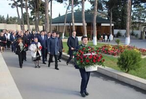 Şəhid Natiq Baxşəliyevin əziz xatirəsi yad olunub FOTOLAR