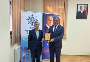 Ağstafada "Azərbaycan dövlətinin növbəti uğuru" mövzusunda tədbir keçirilib FOTOLAR
